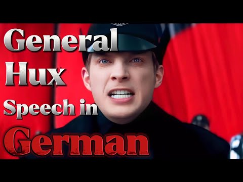 General Hux speech in German (with english subtitle) × slxughter - fragment (slowed)