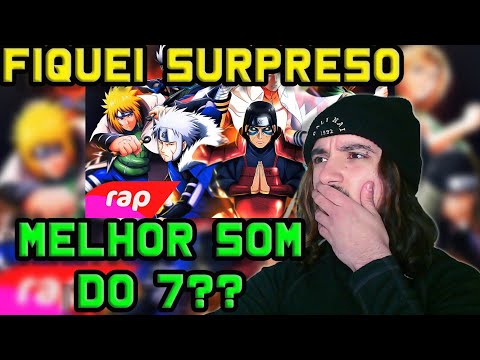 (SÓ PARTICIPAÇÃO BRABA) REAGINDO ao RAP DOS HOKAGES ( 7 Minutoz ) A VONTADE DO FOGO | REACT