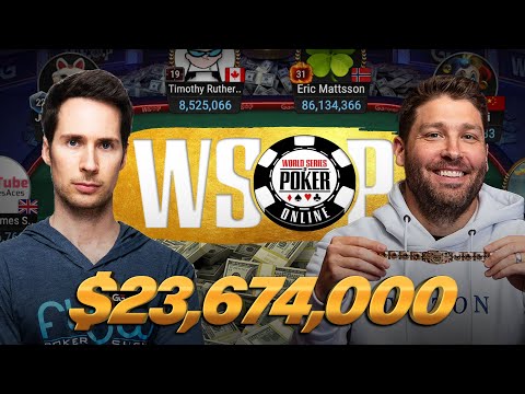 WSOP 2022 Main Event Poker FINAL TABLE