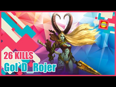 HoN Pro Emerald Warden Gameplay - Gol`D_Rojer - Diamond - CM