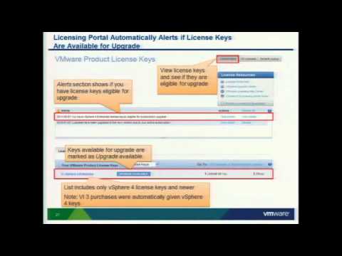 VMworld 2011: vsp4060 - VMware vSphere 5.0 License Management
