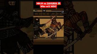 SAMURAI can't DEFEAT a NINJA? #shorts #youtubeshorts #swordfighting #samuraivsninja