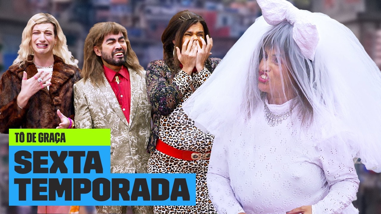 20 MINUTOS dos MELHORES MOMENTOS da 6ª temporada | Aquecimento Tô de Graça | Multishow