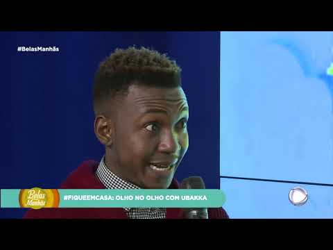 Sérgio Faife  - Olho no Olho com Ubakka - TV Miramar  - Programa Belas Manhãs