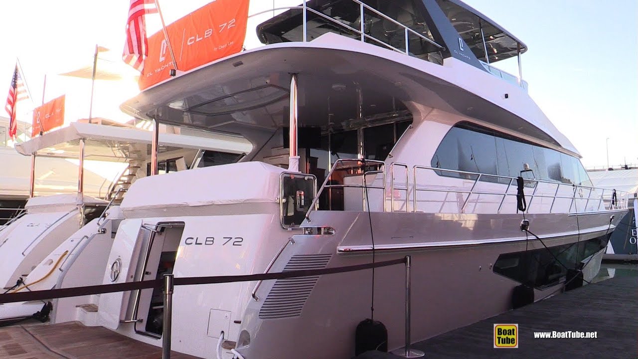 CL Yachts CLB 72 Luxury Yacht - Walkaround Tour