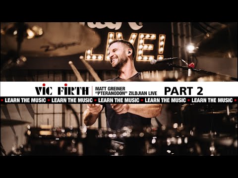 Vic Firth: Learn The Music feat. Matt Greiner | "PTERANODON"  Part Two