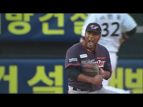 샘슨의 위기관리 능력 (180519 LG전)