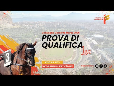 Live Prova di Qualifica del 08 Marzo 2025 - 3 Anni - Metri 1600