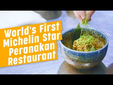 O primeiro restaurante Peranakan com estrela Michelin do mundo: Candlenut