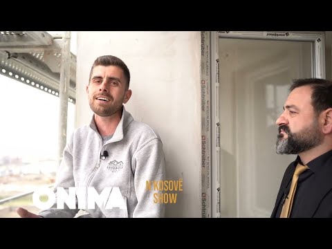 n’Kosove Show -Ndegjojeni kete punetor te ndertimtarise se çfar talenti ka.