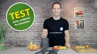 Lurch Kubus Würfel- und Stifteschneider für Gemüse & Obst im Test | Der Beste?!