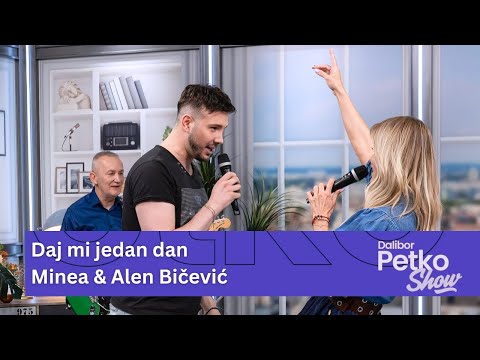 Alen Bičević & Minea - Daj mi jedan dan | Dalibor Petko Show | CMC TV