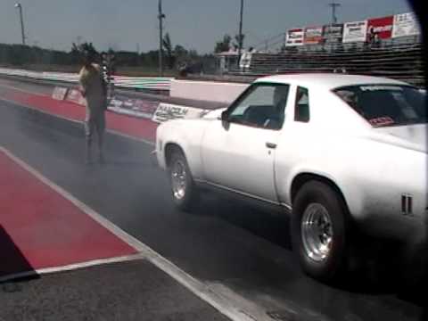 74 Malibu - Bad day on nitrous!