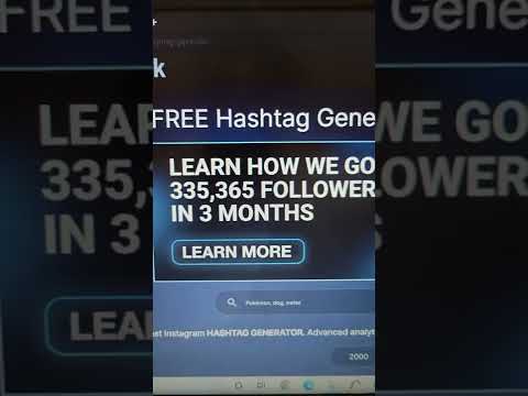 How to get more reach | Hashtag Generator