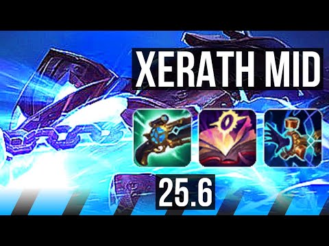 XERATH vs ORIANNA (MID) | 7/0/9, Godlike | EUW Diamond | 25.6
