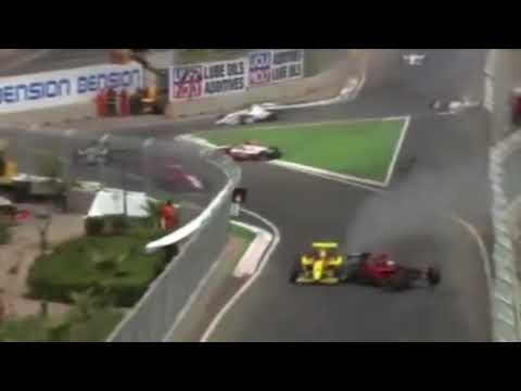 Ricardo Teixeira Crash Race Footage plus onboard with Paul Rees