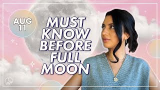 IT’S GETTING SERIOUS: August Super Full Moon in Aquarius Cosmic Energy Reading 8/11