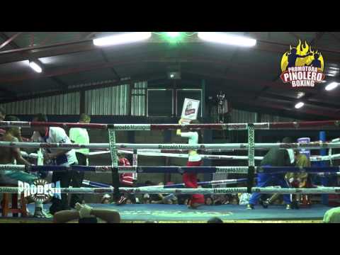 Lester Medrano vs Alvaro Perez - Pinolero Boxing