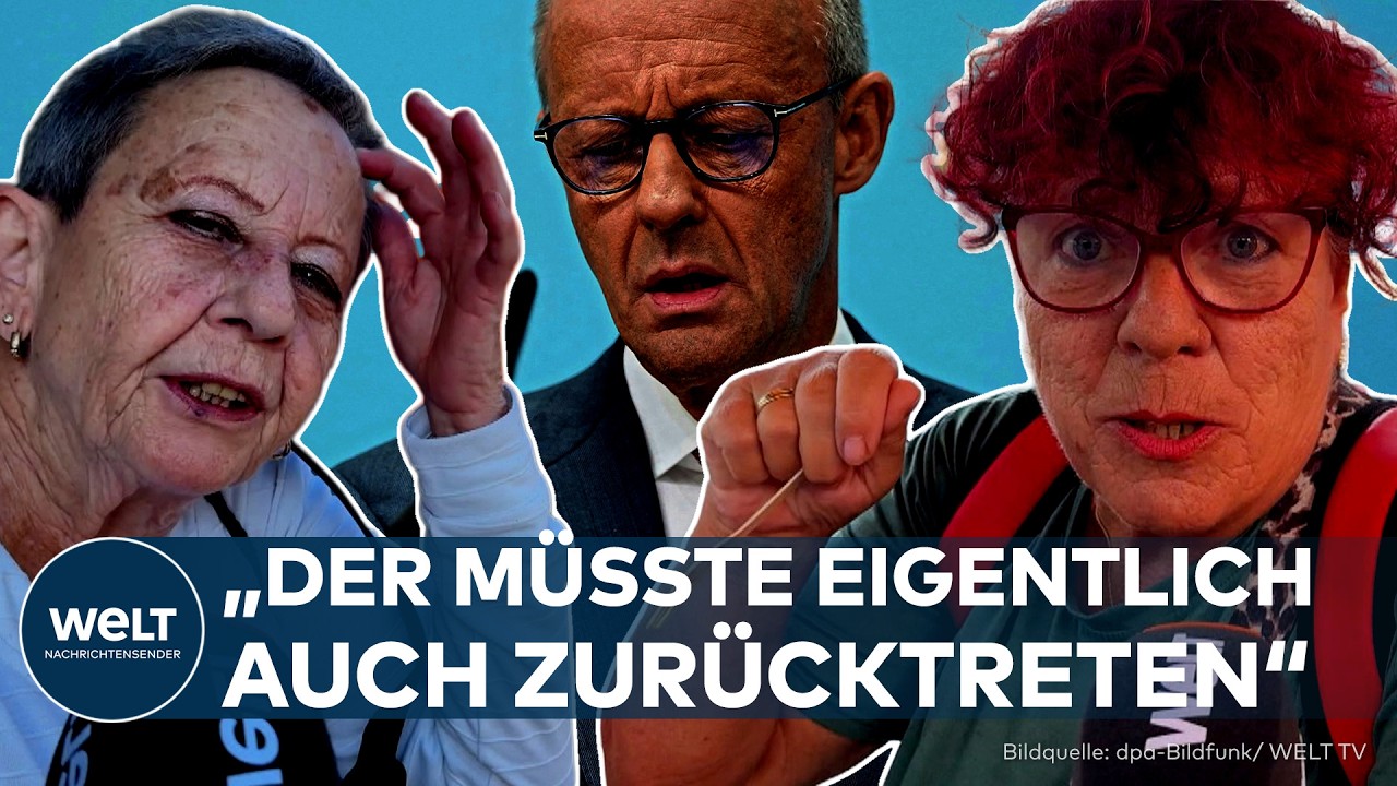MERZ: „Ich frage mich, wie lange ich mir noch Merz bieten lasse“ – Stimmen aus Deutschland
