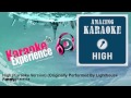 Amazing Karaoke - High (Karaoke Version ...