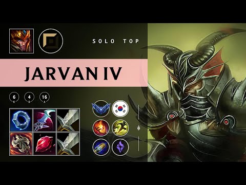 Jarvan IV Top vs Jax - KR Diamond Patch 25.23