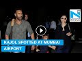 Kajol Flaunts Her Belly Bottom With Attitude At Mumbai Airport NYOOOZ TV