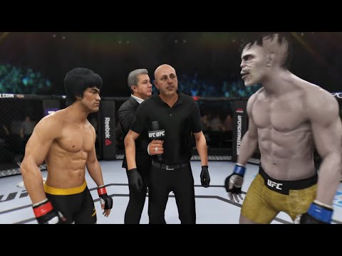 Bruce Lee vs. Lepricon (EA Sports UFC 3) - Epic Battle 💯 🐲 - Dragon Fights 🐉