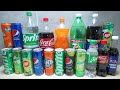 Hunting Coca Cola Pepsi Fanta 7 Up Mirinda Mentos And Sprite Fun ASMR TECHS