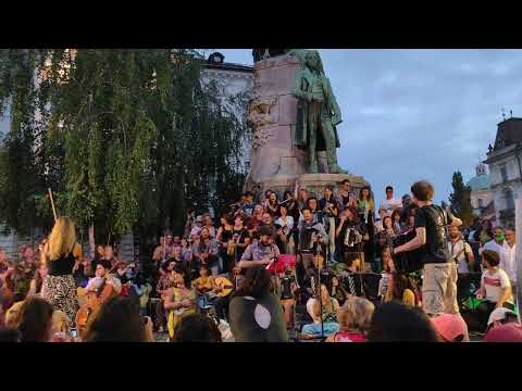 For Peace and Unity, Italian beautiful perform for Ethno histeria World orchestra, Ljubljana Si 2025