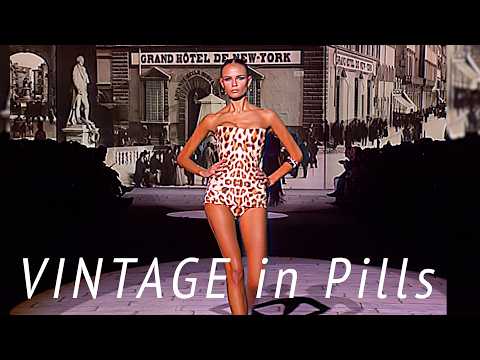 Vintage in Pills ROBERTO CAVALLI Spring 2007 Milan - 4K