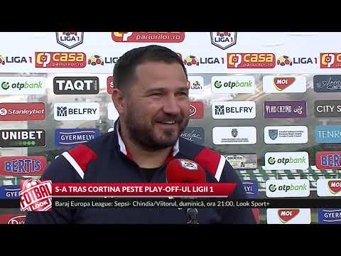 Fotbal Look: Fiul lui Croitoru, supărat că a fost scos de tatăl său din teren