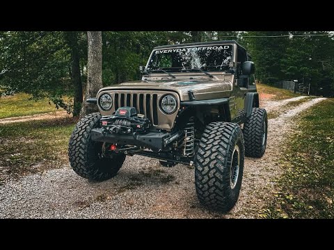 JEEP TJ Gets 37’s and Beadlocks!! (Wheel & Tire Reveal)