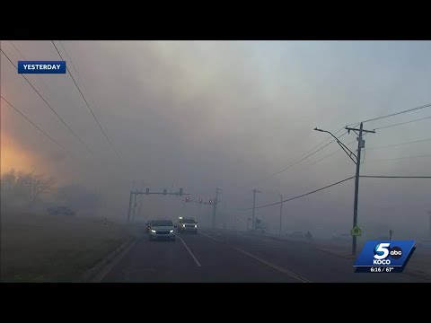 Oklahoma officials urge residents to prepare for wildfire evacuations
