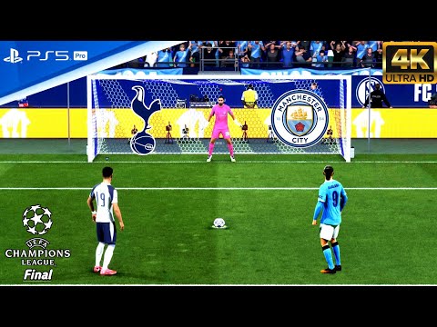 FC 26 - Manchester City Vs Tottenham Hotspur | UCL FINAL 2025/2026 Penalty Shootout (PS5™Pro 4K60) 