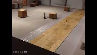 preview picture of video 'Flooring Install Part 1 - East Camera'