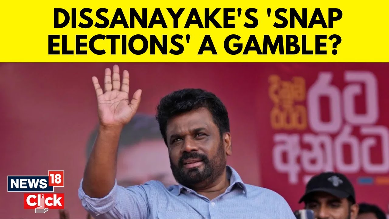 Sri Lanka's New President Dissolves Parliament To Make Way For November Elections | N18G