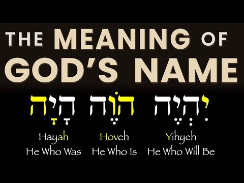 The Meaning of God's Name