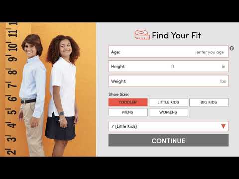 How to Use 'Find Your Fit' Size Technology