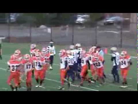 Dumont Junior Football Senior Division Super Bowl 11/18/12 Dumont 20 Garfield 14 at Wayne