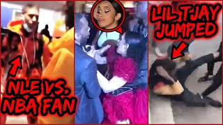 CRAZIEST RAPPER FIGHTS (Lil Tjay Kanye West NLE Ch