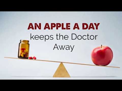 An apple a day keeps the doctor away - English Proverbs - Chapter 14