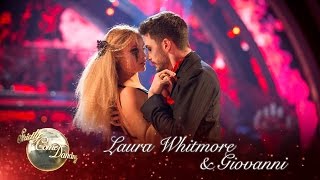 Laura Whitmore and Giovanni Pernice Tango to &#39;Paint It Black&#39; - Strictly 2016: Halloween Week