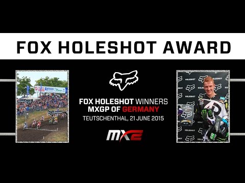 MXGP of Germany MX2 Fox Holeshots 2015