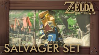 Zelda Breath of the Wild - Salvager Armor Set Location (Xenoblade Chronicles 2 Quest)