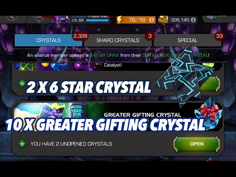 MCOC Christmas Special 2020   Greater Gifting Crystal And Two 6 Stars