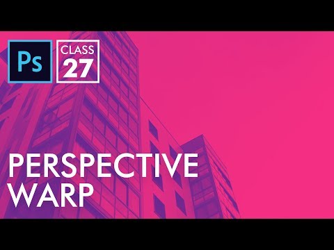 Perspective Warp Adobe Photoshop for Beginners Class 27 Urdu Hindi Eng Sub