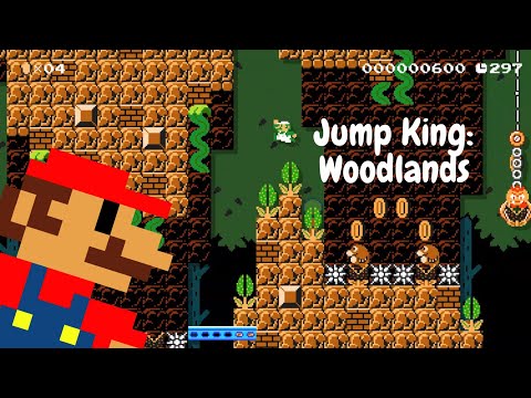 Jump King: Woodlands (Mario Maker 2) by Brakkie