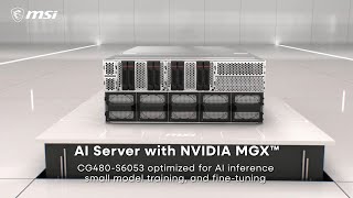MSI NVIDIA MGX AI Server CG480-S6053 | MSI