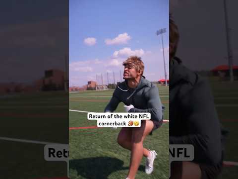 Return of the white NFL cornerback‼️🤣 #nfl #footballshorts #americanfootball #cornerback