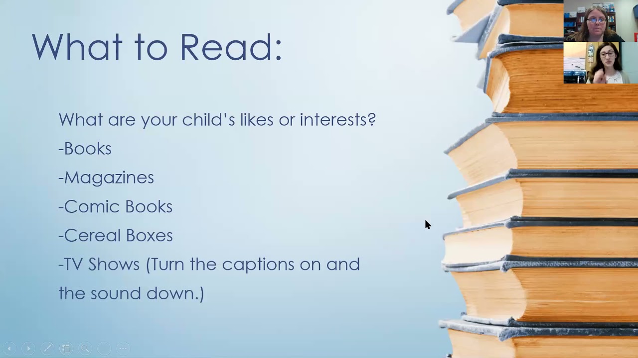 Title 1 Parent Workshop:  Reading Help